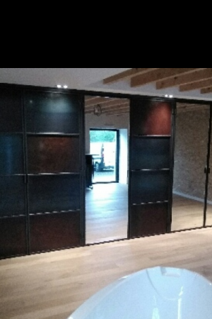 Création mobilier fer forgé dressing sur