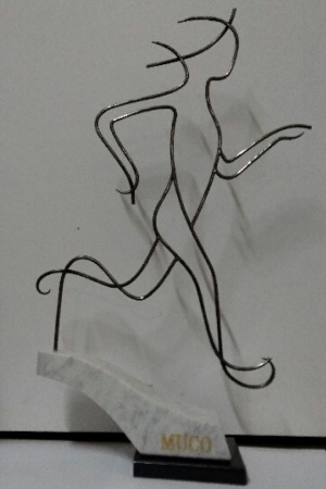 Fabrication de trophé en fer forgé