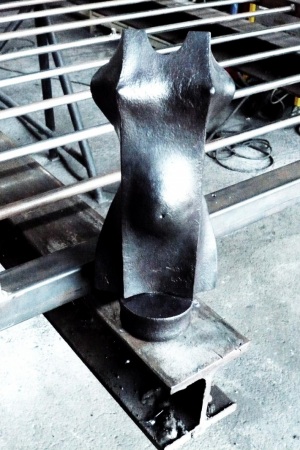 Oeuvre artistique en fer forge Vitre 35