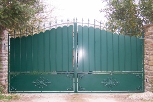 Portail occultant en fer 35